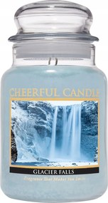 Nagy Glacier Falls gyertya Cheerful Candle