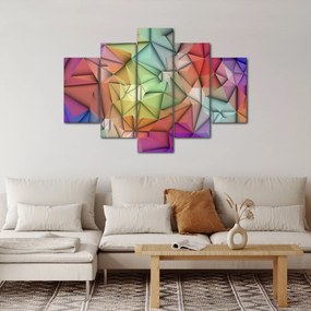 Kép - Sokszögű absztrakció (150x105 cm)