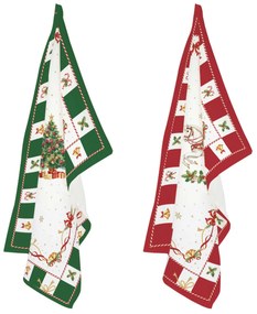 Karácsonyi pamut konyharuha 2 db 70x50 cm Christmas Tale