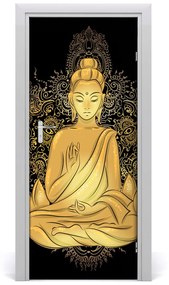Poszter tapéta ajtóra Buddha mandala 75x205 cm