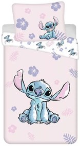 Disney Lilo és Stitch, A csillagkutya Pink ágyneműhuzat 140×200cm, 70×90 cm