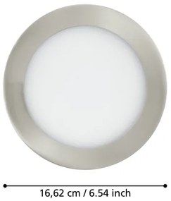 Eglo 31746 - LED dimmelhető fürdőszobai lámpatest FUEVA-Z 10,5W/230V IP44 króm