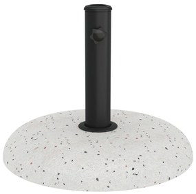 Napernyő Talp 37/42/52/58mm Oszlopokhoz Fehér Beton 20 kg