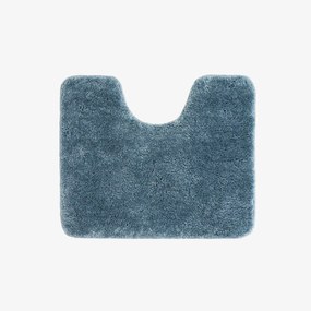 Goldea extra sűrű fürdőszobai szőnyeg / wc szőnyeg kivágással - kék 50x60 cm 50 x 60 cm