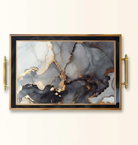 Üveg tálca, 38×24 cm – TPA9869