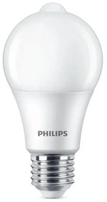 Philips A60 E27 LED körte fényforrás, 8W=60W, 4000K, 806 lm, 280°, 220-240V