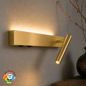 Brilagi - LED fali spotlámpa ARLIX LED/3W/230V + LED/7W arany CRI 90