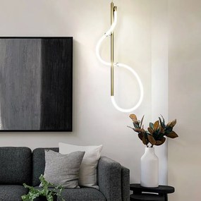 DOMENOLED 607 Modern Led Függesztett Lámpa Arany LED IP20