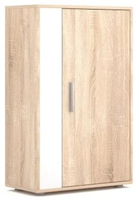 Nappali szekrénysor BRICK sonoma tölgy/fehér