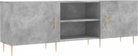 vidaXL betonszürke szerelt fa TV-szekrény 150 x 30 x 50 cm