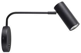 Zuma Line 20034-BK - Fali lámpa TUBO WL 1xGU10/50W/230V fekete