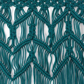 Kék függöny ajtóra 90x200 cm Macarena – douceur d'intérieur