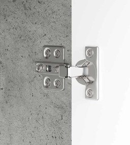 Fürdőszoba mosdószekrény Beton Szürke 60 x 30 x 60 cm Faanyag