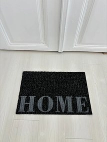 Home&#039; fekete szennyfogó szőnyeg 40x70 cm