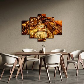 Kép - Tengerészek történelmi segédeszközei (150x105 cm)
