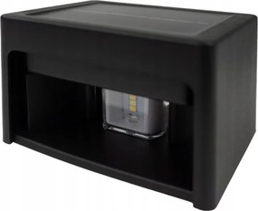 Napelemes Homlokzati Lámpa Led IP44 Állítható Világítási Szög Meleg Hideg