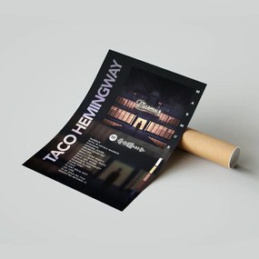 Poszter Album Taco Hemingway Márvány 20x30 cm Ajándék ötlet