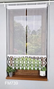 Modern kész panelfüggöny FM739 80 cm 130 cm