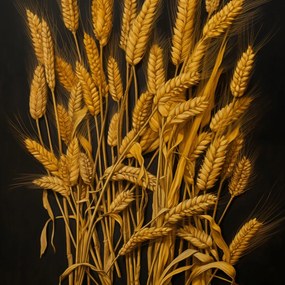 Poszter 40x40cm Aranyszüret