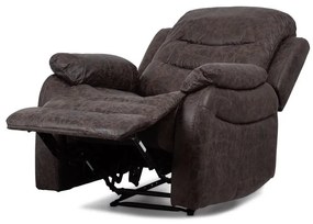 Barna Vintage Szövet Fekvőfotel. TV-4086 BR