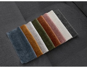 Sötétszürke zsenília kanapé 237 cm Whesley – Bobochic Paris