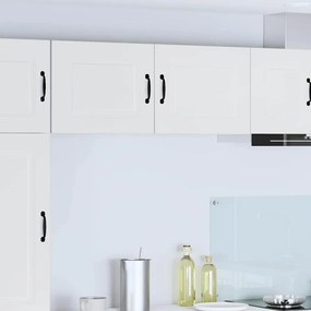 Fali konyhaszekrény 2 pcs Magas Fényű Fehér 50 x 31 x 40 cm