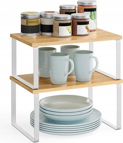 Konyhai Polcok Könyvespolc Rendező Asztallap Ipari Stílus Loft -30 cm-