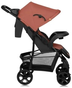 Lionelo - Babakocsi EMMA PLUS tégla/fekete