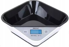 Elektronikus konyhai mérleg 0.8L Kinghoff tállal LCD kijelző ajándék