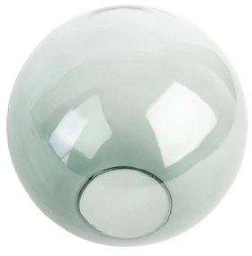 Lámpabúra üveg zöld 20 cm - Pallon