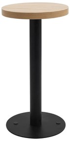 Világosbarna MDF bisztróasztal 40 cm