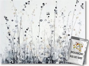 Fotótapéta Flizelina Akvarell Absztrakt Rét Virágok Boho 250x175 ragasztó