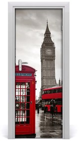 Fotótapéta ajtóra Big Ben, London 75x205 cm