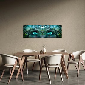 Kép - kilátás (órával) (90x30 cm)