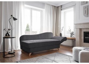 Szürke kordbársony heverő (jobb oldali) Chic Charlotte – Miuform