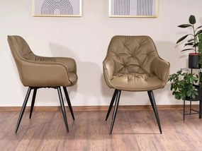 Olíva zöld CHERRY szék műbőrből