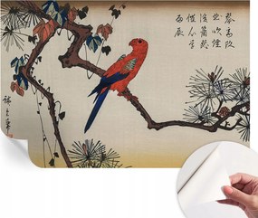 Öntapadós Dekoratív Fotótapéta Hálószobába Madár az ágon 104x70 cm