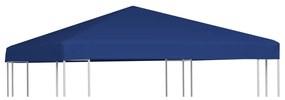 kék pavilon tetőponyva 310 g/m², 3 x 3 m