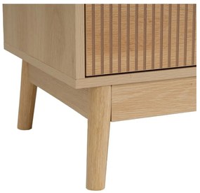 Natúr színű könyvespolc 80x120x40 cm Naroa – Casa Selección