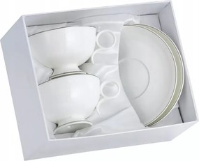 Porcelán csésze szett 275 ml elegancia és stílus az asztalodhoz