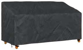 Kerti Pad Borító Fekete 175 x 85 x 65 / 94 cm 420D szövet