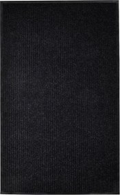 vidaXL fekete PVC lábtörlő 117x220 cm