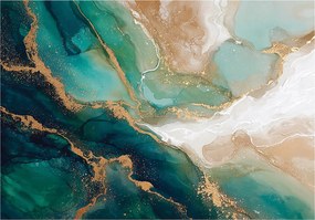 Fotótapéta Márvány Glamour Arany Hálószoba Nappali Tapéta Flizelina 200x140