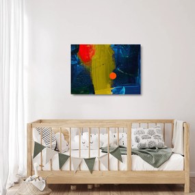 Szinek képe (üvegen) (70x50 cm)
