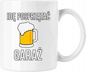 Bögre Humor Sör Garázs Fehér 330ml