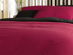 MONOCHROMATIC bordó pamut ágyneműhuzat Ágyneműhuzat mérete: 70 x 90 cm | 140 x 200 cm