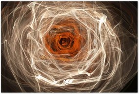 Poszterek 120x80 Fraktál rózsa