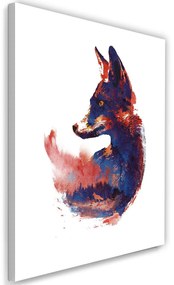 Gario Vászonkép Kis lila róka - Robert Farkas Méret: 40 x 60 cm