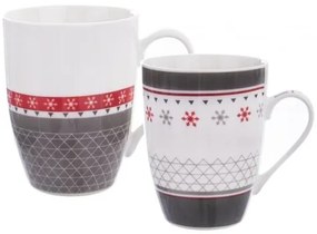 Orion porcelán bögre Christmas 340 ml, 2 db