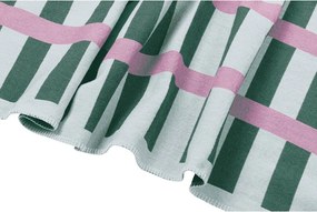 Zöld-rózsaszín takaró 160x200 cm Onu – noo.ma